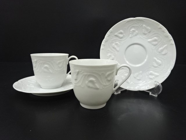 JAPANESE COLLECTIBLE / HAVILAND ABILAND LIMOGES CUP / SAUCER PAIR WEST